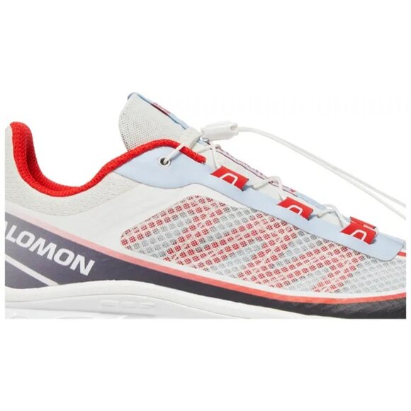 Salomon MadHappy XT-6 FT Sneakers in Nimbus Cloud Fiery Red Kentucky Blue - Picture 2 of 10